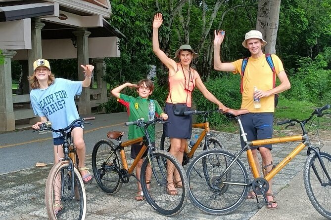 Family Bicycle Tour in the Green Oasis of Bangkok on Bamboo bikes - The lunch stop that makes the whole day feel finished