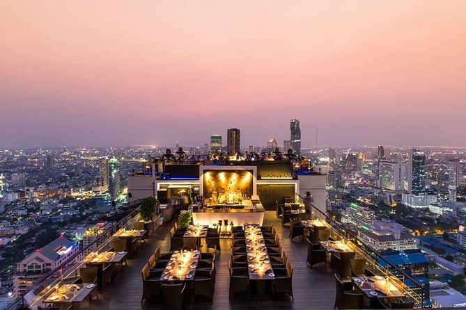 Fine Dining Experience at Vertigo Rooftop Restaurant, Banyan Tree Hotel, Bangkok - Views From Vertigo Rooftop and the Moon Bar Cocktail Option