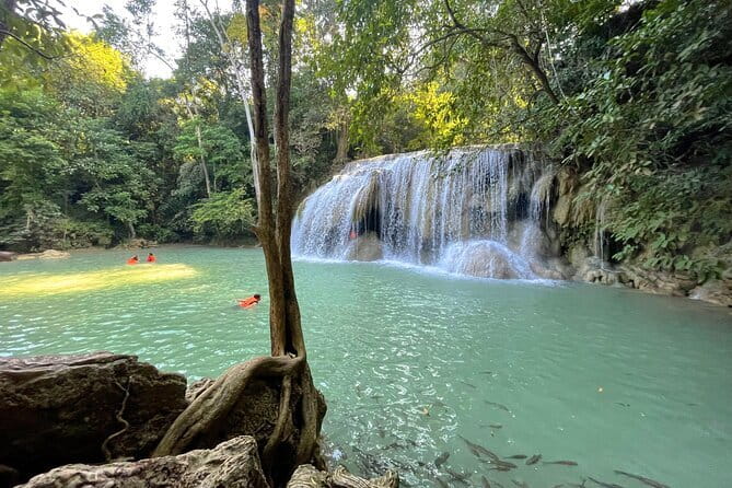 Floating and Railway Markets and Erawan Waterfall (Group Tour) - Stop 1: Damnoen Saduak floating market and the included boat ride