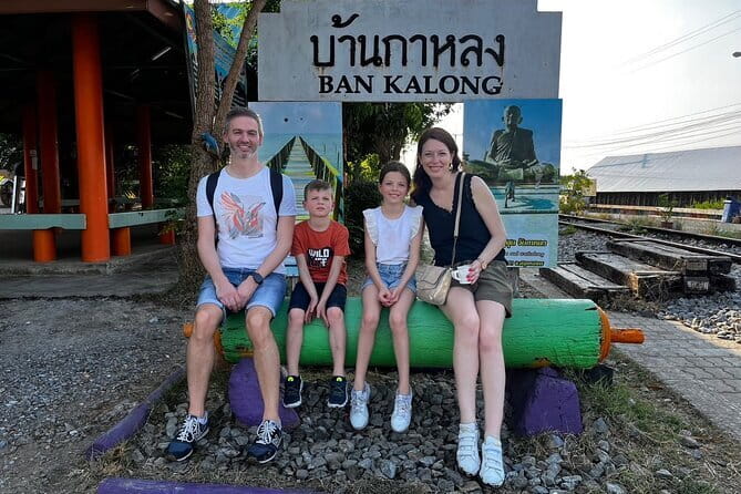 Floating and Railway Markets with Kwan Damnoen Restuarant - Mae Klong Railway Market: the ride-through moment