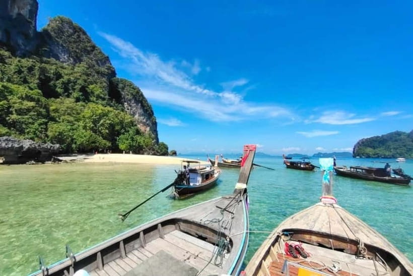 From Ao Nang Hong Island Longtail Cruise with Sunset Dinner - Key highlights at a glance
