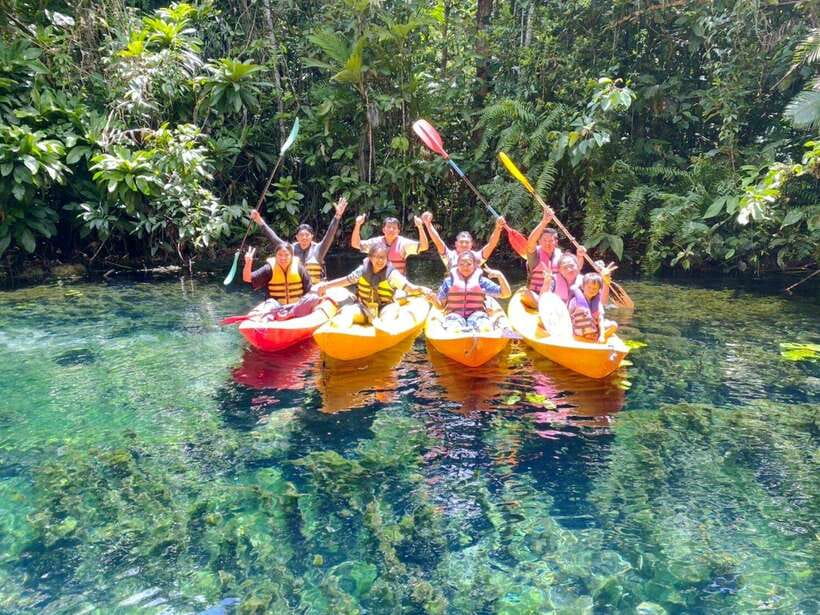 From Ao Nang: Kayaking at Klong Rud with Hotel Transfers - Kayaking from Ao Nang to Klong Nam Sai, minus the hassle
