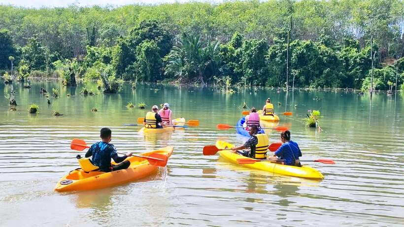 From Ao Nang: Kayaking at Klong Rud with Hotel Transfers - Who this tour fits best