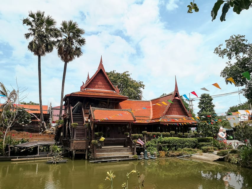 From Bangkok: Ayutthaya & Ayothaya Floating Market Day Trip - Ayothaya Floating Market: replica 100-plus stalls and lunch at your pace