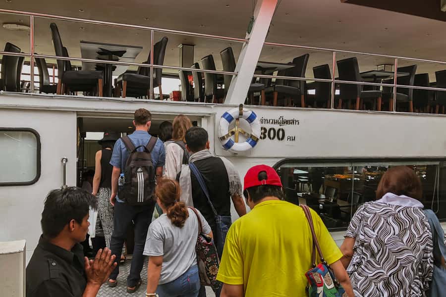 From Bangkok: Ayutthaya Day Tour by Bus with River Cruise - The Chao Phraya cruise from Nonthaburi to Bangkok, plus lunch on board