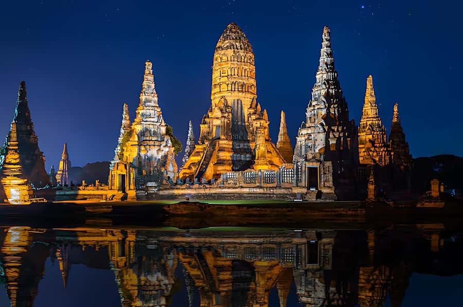 From Bangkok:Ayutthaya Night Temples&Market with local Snack - Key things to know before you go