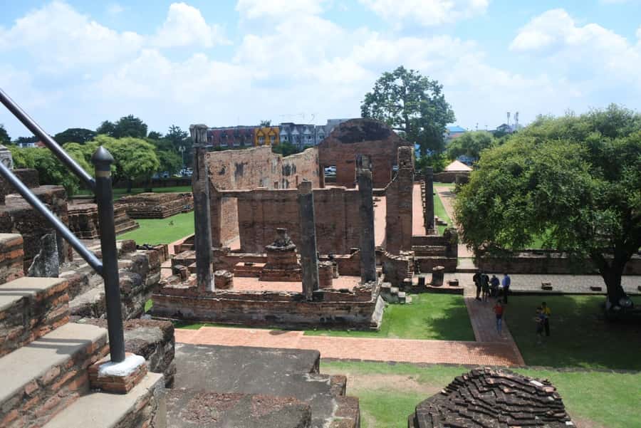 From Bangkok: Ayutthaya Private Full-Day UNESCO Trip - Wat Lokaya Sutharam, Then Wat Chaiwattanaram by the River
