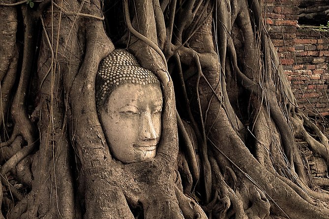 From Bangkok: Ayutthaya Temples Small Group Tour with Lunch - From Bangkok pickup to Ayutthaya ruins, with A/C and a plan