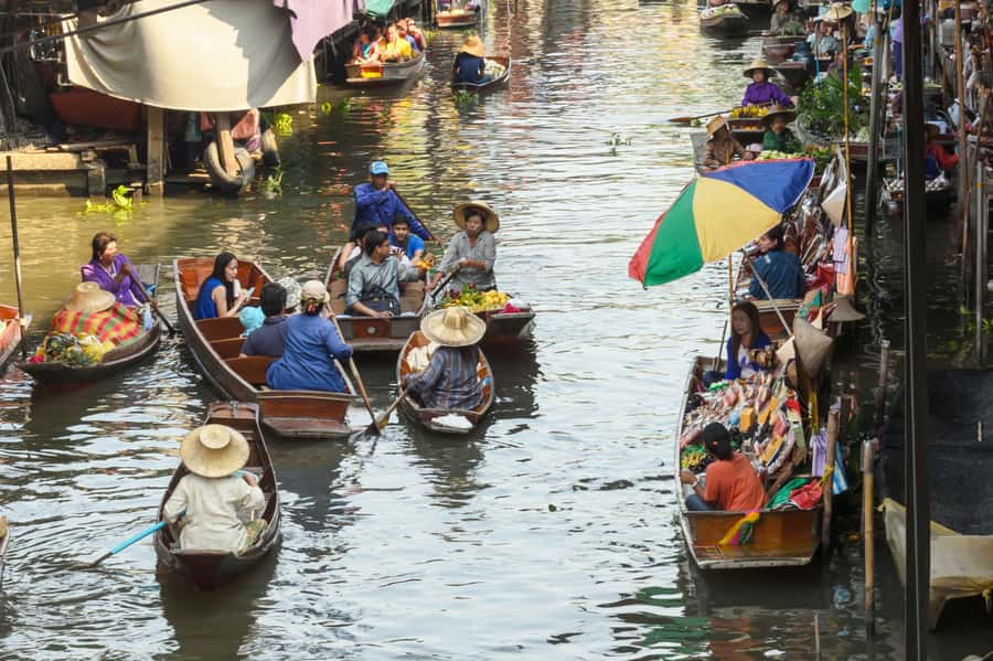 From Bangkok: Floating Market & Ayutthaya Private Day Trip - Morning pickup in Bangkok: comfortable start, early energy