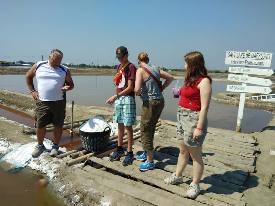 From Bangkok: Floating & Railway Markets Tour & Coconut Farm - Walking the “risky” market: why the short stroll matters