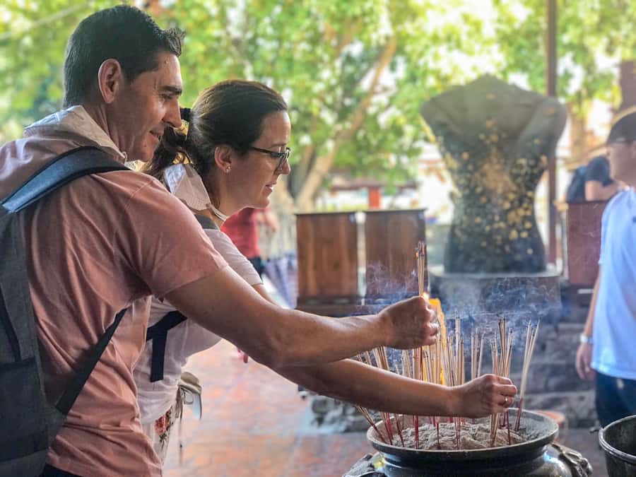 From Bangkok: Markets and Ayutthaya Tour - Maeklong Railway Market: the train moment you came for