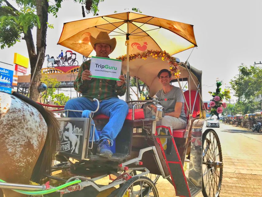 From Chiang Mai: Lamphun and Lampang Temples Tour - Lampang Horse Cart City: the 15 to 30 minute ride (and the 500 THB cost)