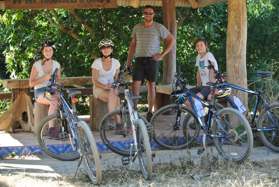 From Chiang Mai: Mae Taeng Valley and Waterfalls Cycle Tour - The bike ride reality check: mostly flat, still active