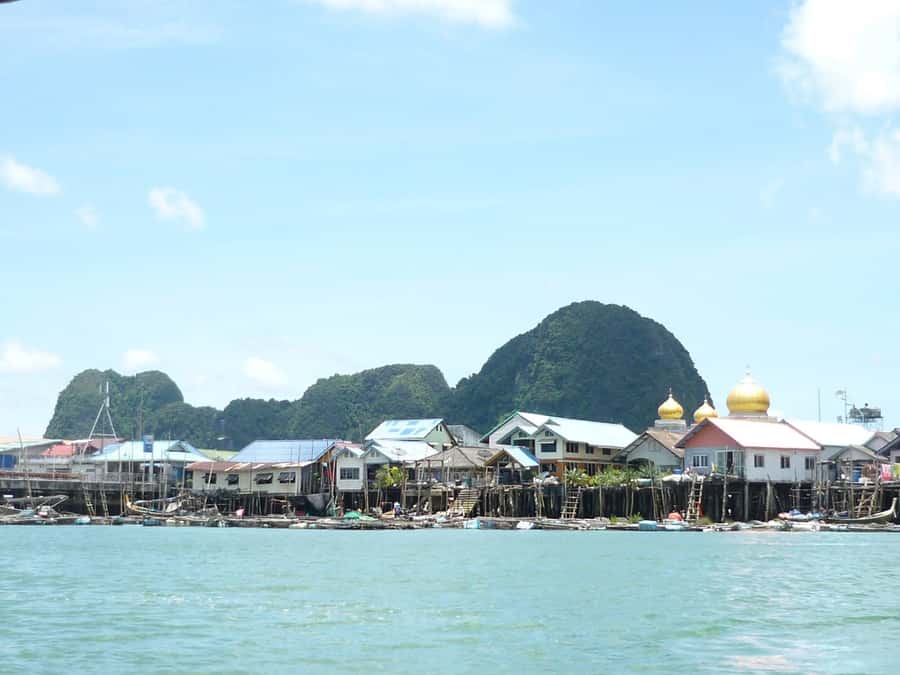 From Khao Lak: James Bond Island Canoe Trip with Lunch - Canoe at Panyi Canoe Station, the cave segment is the star
