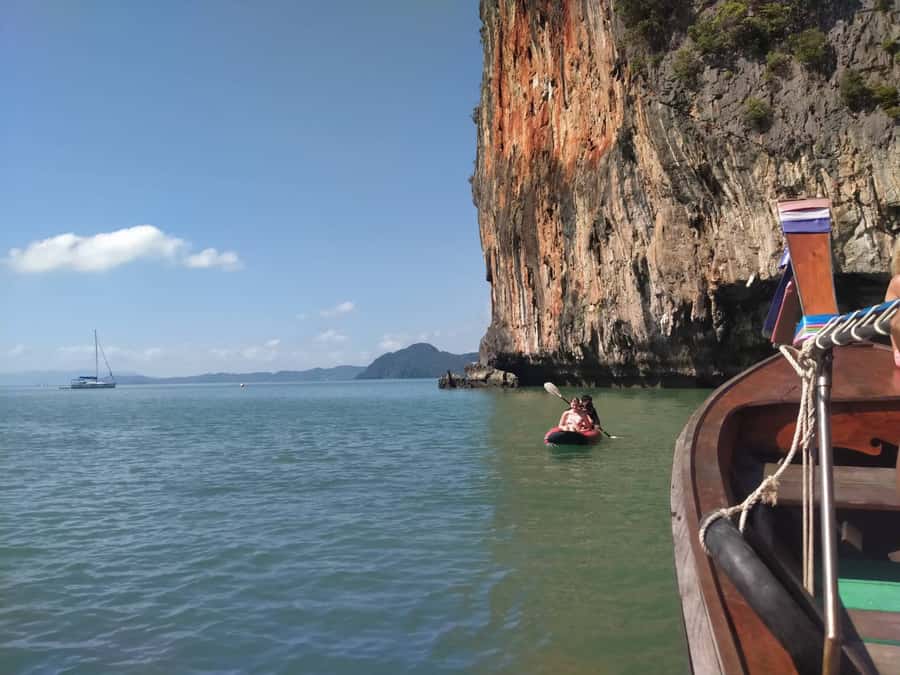 From Khao Lak: James Bond Island Canoe Trip with Lunch - Koh Panyi floating village: lunch plus a look at daily life