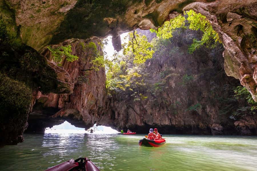 From Khao Lak: James Bond Island Canoe Trip with Lunch - Guides, language, and small-group vibe