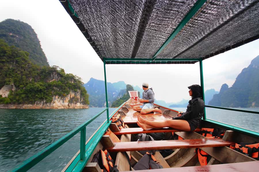 From Khao Lak/Khao Sok: Cheow Lan Lake and Emerald Pool Tour - Khao Sok View Point on the Way Back: A Quick Payoff for the Road