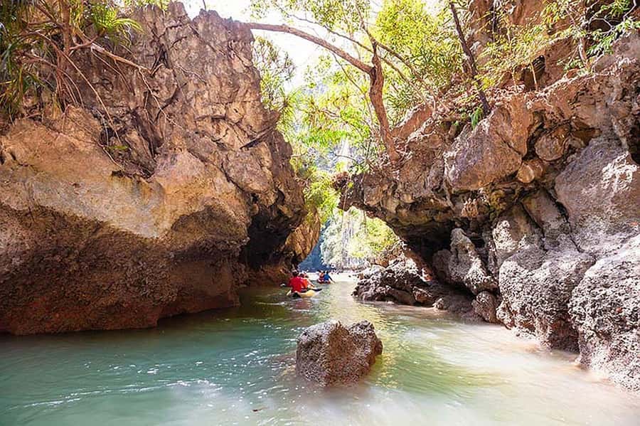 From Khao Lak: Premium James Bond Sunset and Canoe Adventure - James Bond Rock: when the famous stop is actually worth it