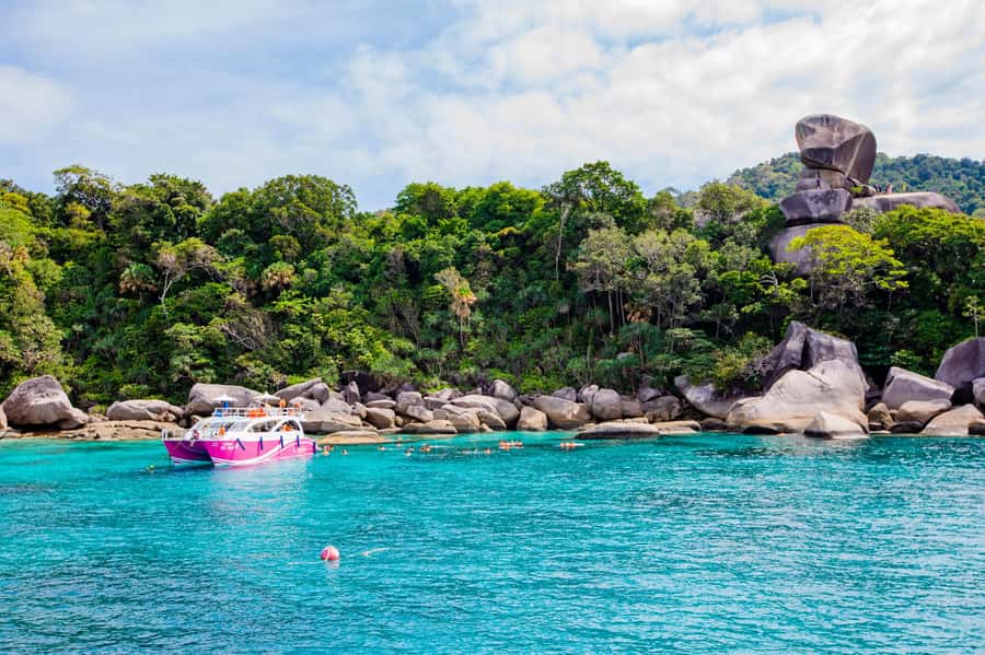 From Khao Lak: Similan Islands Day Trip by Luxury Catamaran - Khao Lak morning: pickup, SeaStar pier, and how the day starts