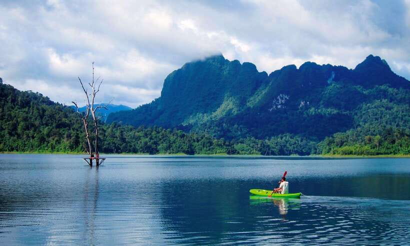 From Krabi: 1-Day Khao Sok & 2-Day Cheow Lan Lake Safari - Day 1: Sok River Jungle Bungalow and a 3-Hour Rainforest Trek