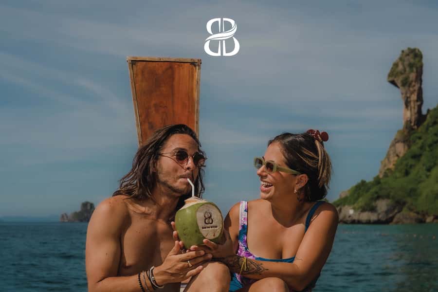 From Krabi: 4 Islands Private Longtail Boat Tour with Picnic - Tub Island and Thale Waek sandspit: the signature walk