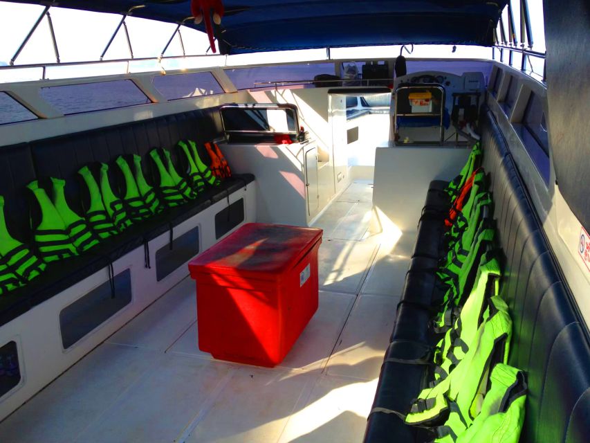 From Krabi: 4 Islands Snorkeling Tour by Speed Boat - Stop 4: Chicken Island, rock views and wide coastline angles