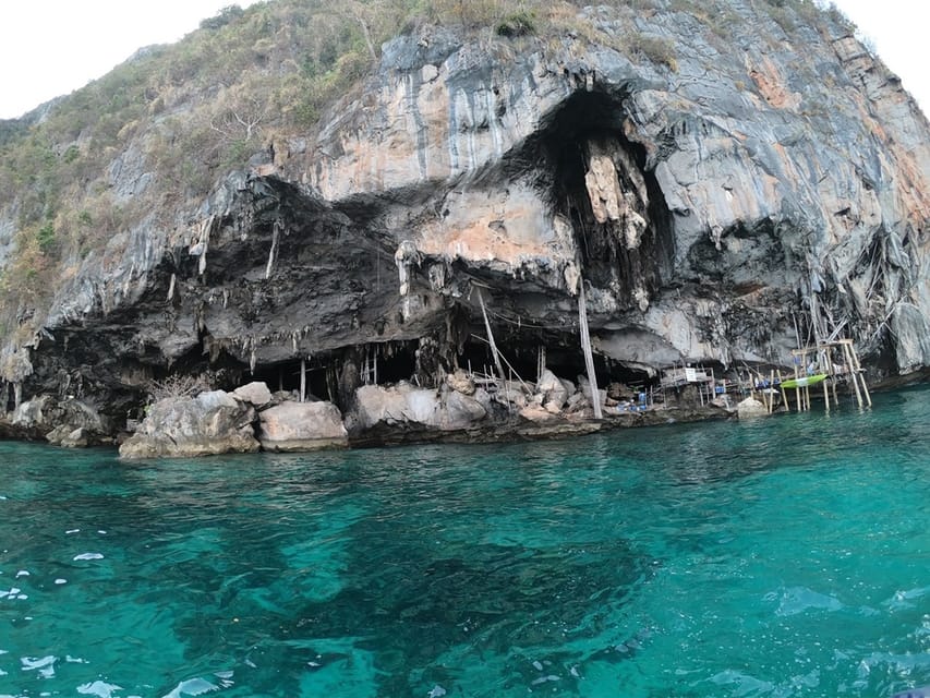 From Krabi: Phi Phi Islands Speedboat Day Tour - Hidden coves, optional longtail rides, and how extras fit your day
