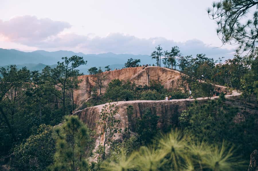 From Pai: Private Highlights Car Day Tour with Pai Canyon - Santichon Village’s Great Wall replica and Yun Lai viewpoint angles