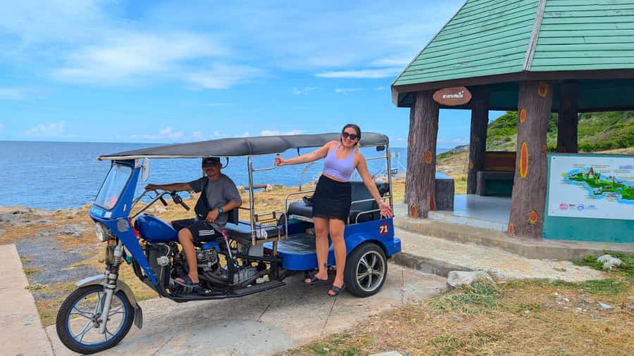 From Pattaya: Day Tour Koh Sichang Island with Tuktuk Tour - The Tuktuk Skylab Experience: Private Time, Limited English, Real Flexibility