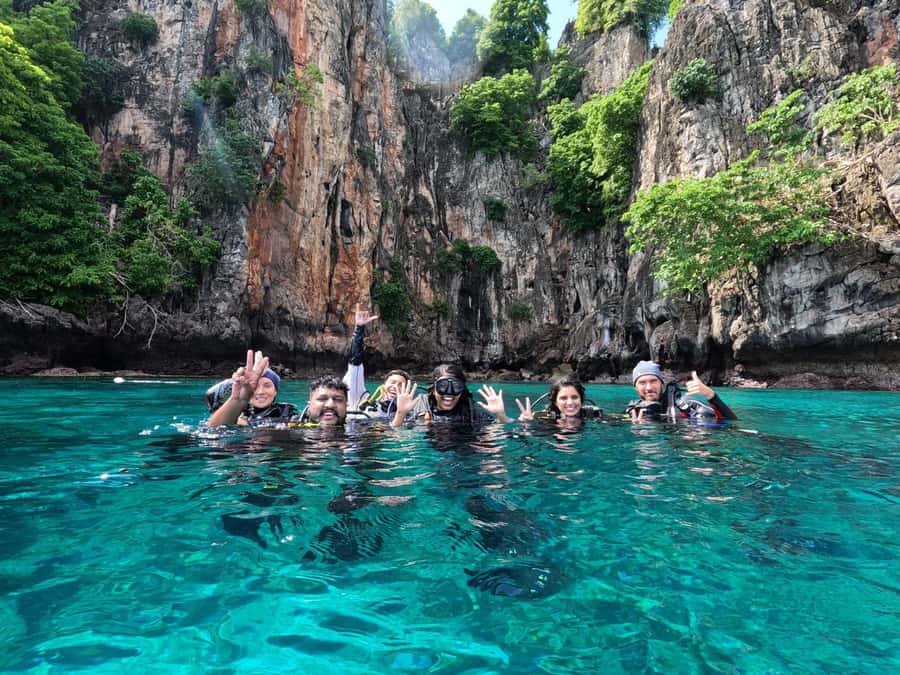From Phi Phi: Beginner Scuba Diving Day Trip with 2 Dives - Your training plan: PADI eLearning plus in-water skills