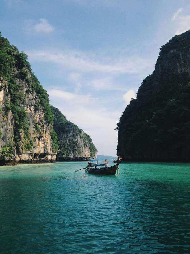 From Phi Phi: Half Day Longtail Boat Tour to Maya Bay - Viking Cave Drawings: History on Limestone Walls