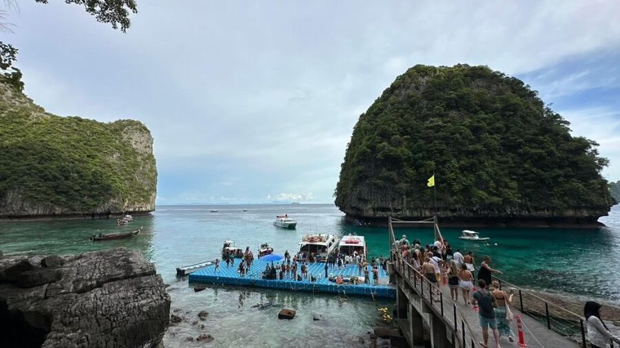 From Phi Phi: Half-Day Longtail Boat Tour with Snorkeling - Monkey Beach and Viking Cave: The Morning Energy Before Maya Bay
