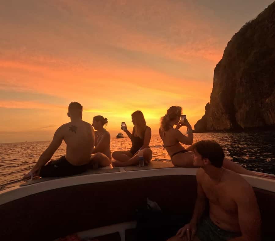 From Phi Phi Island: Maya Bay Sunset & Plankton by Speedboat - Pileh Lagoon’s Natural Swimming Pool (Limestone Walls Included)