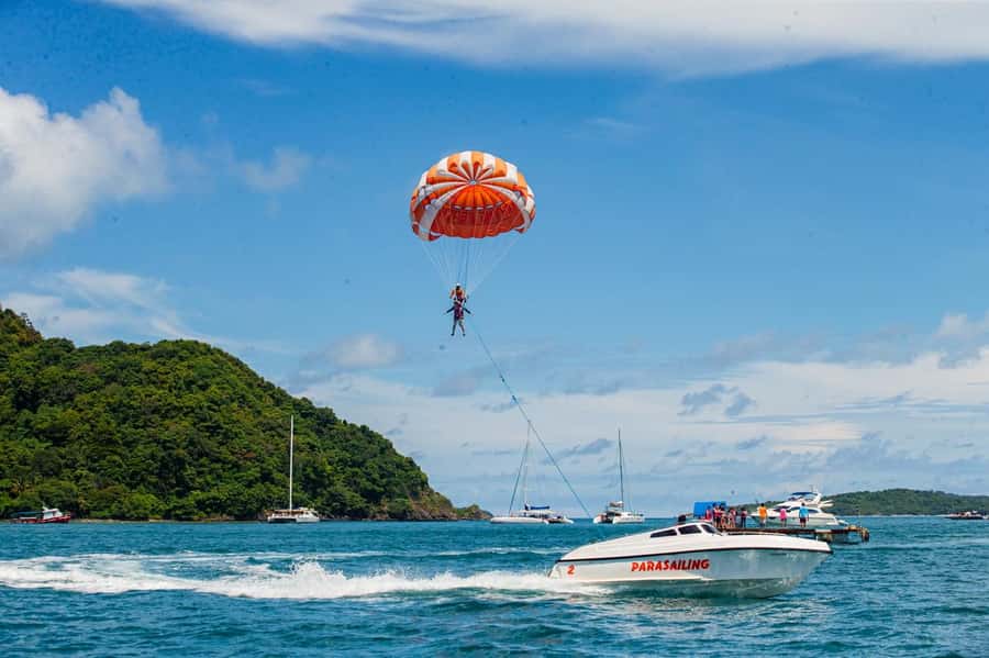 From Phuket: Coral Island Kahung Beach Speedboat Trip - Snorkeling the Reefs: What You Can Do With Provided Masks