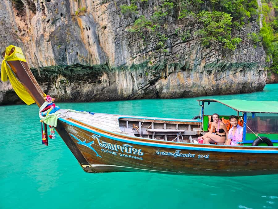 From Phuket: Day Trip to Phi Phi with Private Longtail Tour - Maya Bay, Pileh Lagoon, Monkey Bay, and the classic longtail route