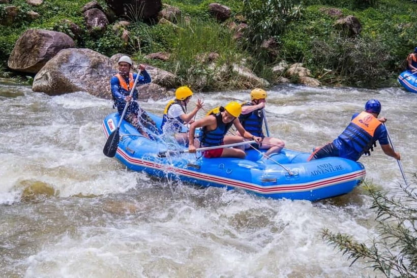 From Phuket: Elephant Care Experience with Rafting & Zipline - Whitewater Rafting on the Song Phraek River, Safety Included