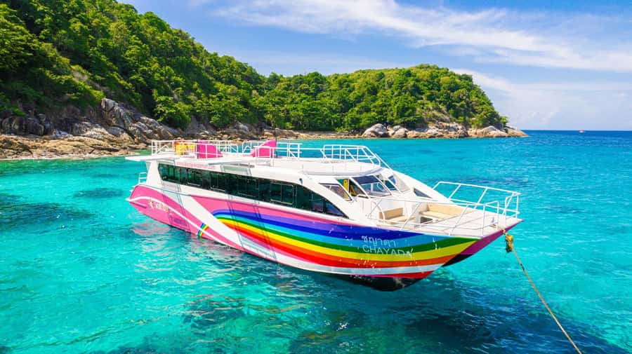 From Phuket: Lazy Snorkel & Explore at Bamboo & Phi Phi - Bamboo Island: calm beaches, snorkeling time, and an easy start on the water