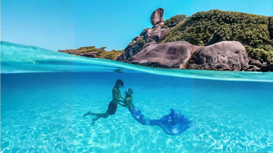From Phuket or Khaolak : Similan Islands Day Trip - Donald Duck Bay and Sail-Rock viewpoints at Island 8
