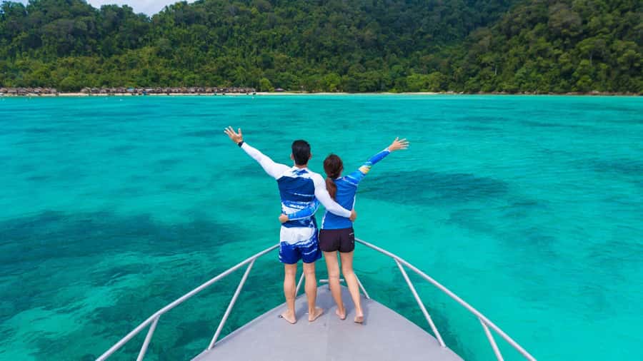 From Phuket or Khaolak: Surin Islands Day Trip - Lunch at Mu Koh Surin National Park: beach buffet, then a breather