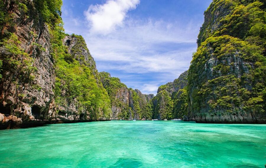 From Phuket: Phi Phi, Maya Bay, & Khai Islands Premium Trip - Maya Bay: movie-famous views plus your first water-time moment