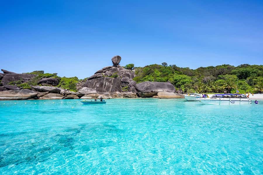 From Phuket: Similan Islands Snorkeling Trip by Speedboat - Island No. 4, Koh Miang (Princess Bay): the first snorkeling rhythm and a calm beach break