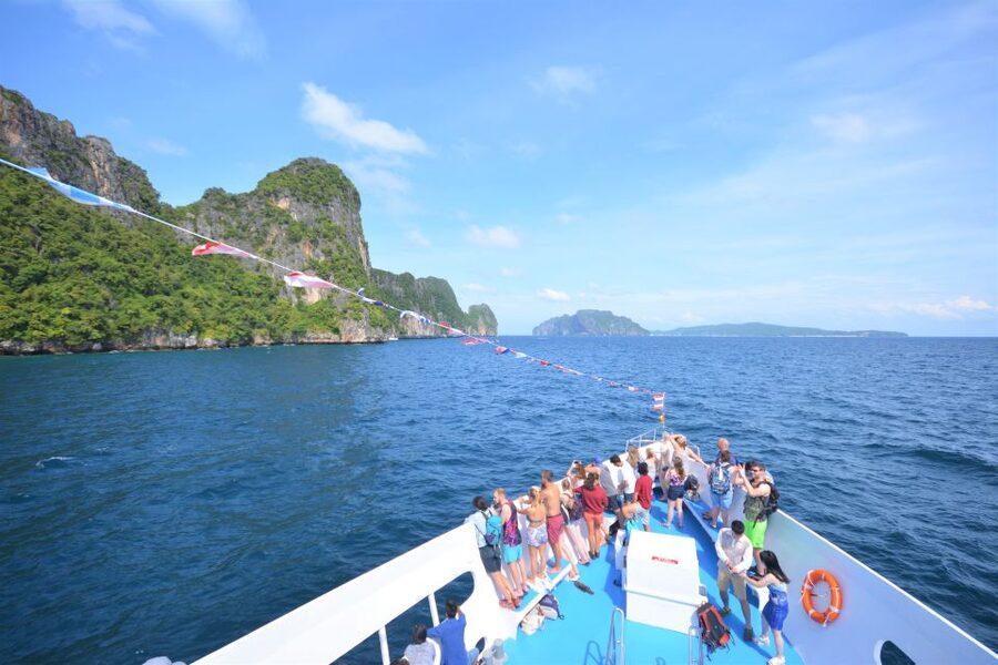 From Phuket: Snorkeling Ferry Cruise to Phi Phi Islands - Snorkeling Near Shore on the Phi Phi Don Side: Gear Included, Expectations Calibrated