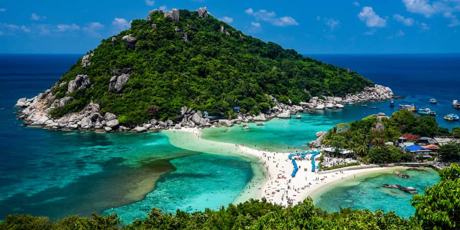 From Samui: Koh Tao and Nangyuan Snorkeling Tour Day Trip - From Samui to Koh Tao, the Speedboat Day-Trip Rhythm