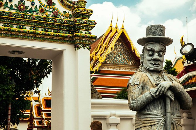 Full Day Bangkok PRIVATE City Tour With Locals - Wat Trimit & Wat Pho tickets - Golden Mount (Wat Saket): tuk tuk ride, a gold stupa, and 360-degree views