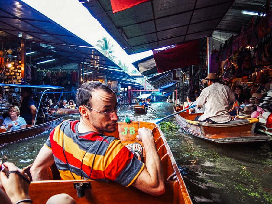 Grand Palace, Damnoen Floating Market & Maeklong Market Tour - Grand Palace Bangkok: Architecture, Statues, and Photo Spots That Aren’t Guesswork