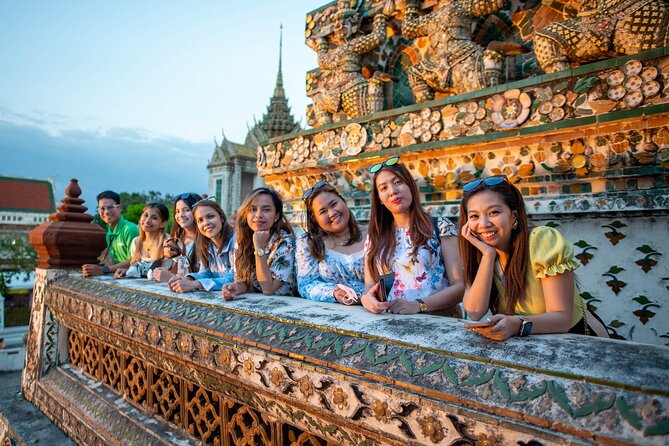 Grand Palace & Wat Arun Immersive Guided Walking Tour 3-Hour - Wat Arun Temple of Dawn: the stop that rewards your camera