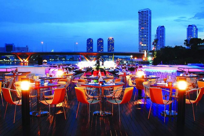 Grand Pearl Dinner Cruise Experience at Bangkok with Pickup - The 2-hour cruise on the Chao Phraya: Pinklao Bridge and major sights