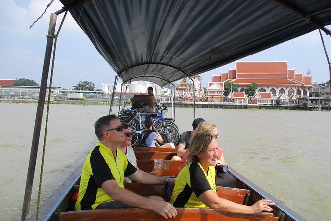 Green Bangkok Bicycle Tour - Long-Tail Boat Moment: A Worthwhile Break From Pedaling