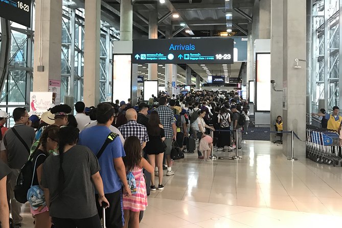 Guided Fast Track Immigration From Aircraft to Arrivals– Bangkok - FAQ