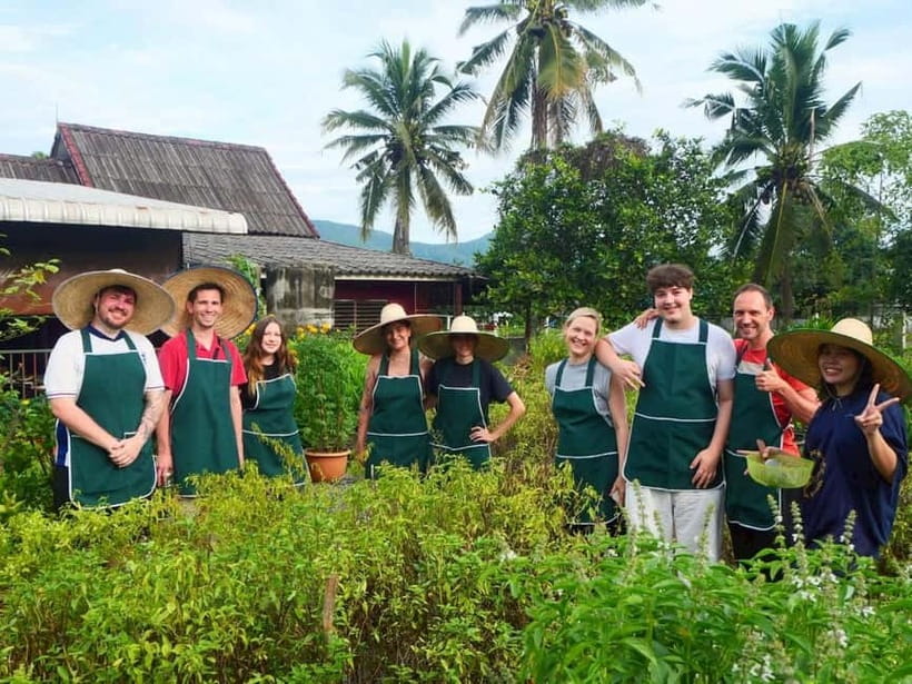 Half-Day Thai Cooking Class on a Local Farm Near Chiang Mai - Poolside chill time at the farm, with a real break built in